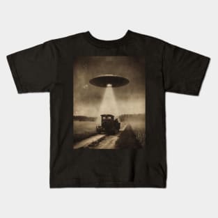 UFO: Galactic Tours Kids T-Shirt